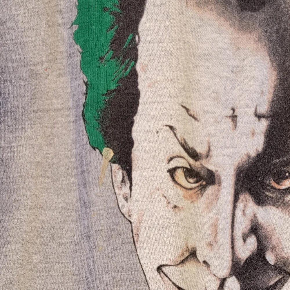 DC Comics Batman Movie Joker Vintage Promotional Print T-Shirt Men’s L 42-44 - Picture 10 of 16
